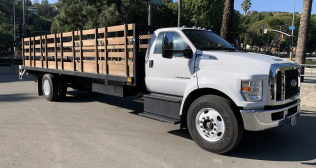 24′ Ford F650 Stake-Bed with Liftgate