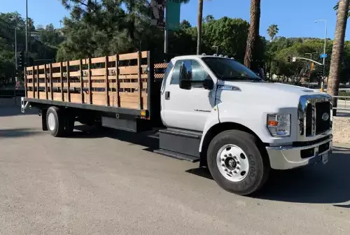 24′ Ford F650 Stake-Bed with Liftgate