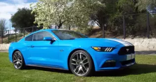 Sporty Ford Mustang