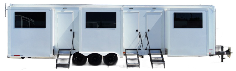 3 Room Cast Trailer Rental in Los Angeles